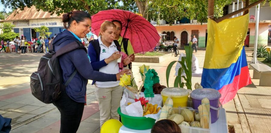 En San Jacinto organización de pequeños productores agropecuarios realizó la primera feria agroalimentaria en conmemoración al día del campesino