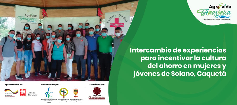 Intercambio de experiencias para incentivar la cultura del ahorro en mujeres y jóvenes de Solano, Caquetá