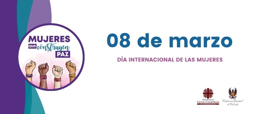 Iglesia católica colombiana se une a la conmemoración del Día Internacional de la Mujer