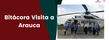 Bitácora Visita a Arauca