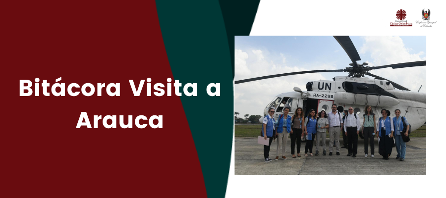 Bitácora Visita a Arauca