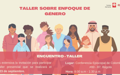 INVITACIÓN AL TALLER SOBRE ENFOQUE DE GÉNERO