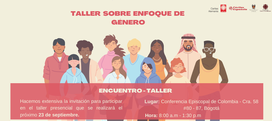 INVITACIÓN AL TALLER SOBRE ENFOQUE DE GÉNERO