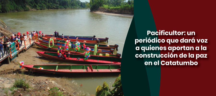 Pacificultor: un periódico que dará voz a quienes aportan a la construcción de la paz en el Catatumbo