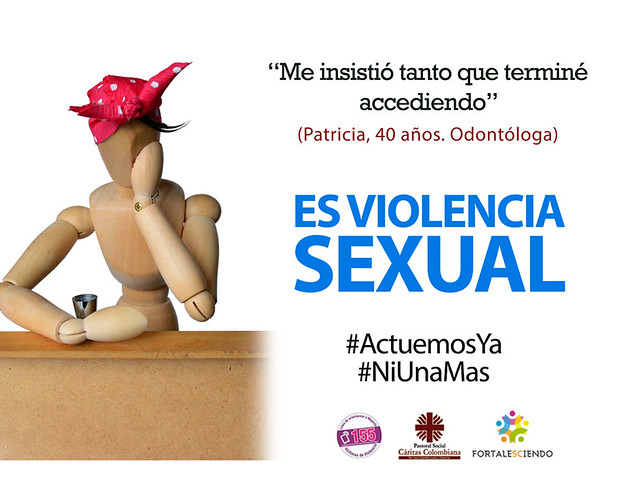 Frente a todos los tipos de violencia contra la mujer ¡Actuemos ya!