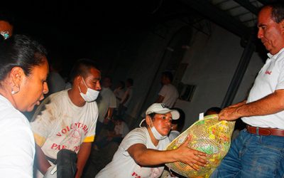 Cerca de 10 toneladas de ayudas han recibido los damnificados de Mocoa por medio de la Iglesia