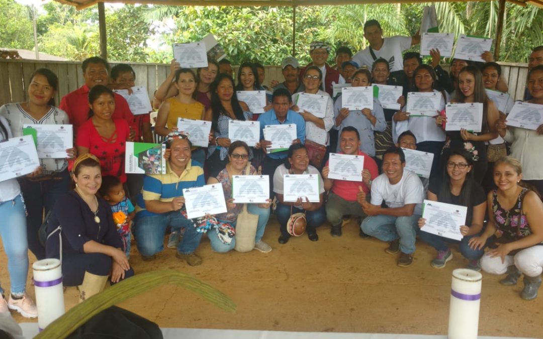 Comunidades en Mitú se gradúan del diplomado de reconciliación para la incidencia