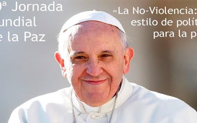 El Papa aboga por la “no violencia” en su mensaje por la paz 2017