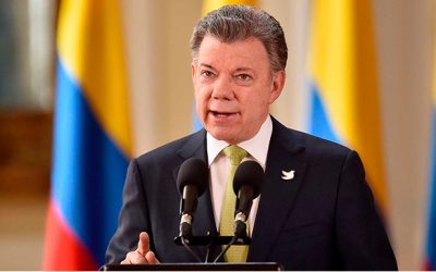 Iglesia felicita a presidente Santos por Nobel de la Paz