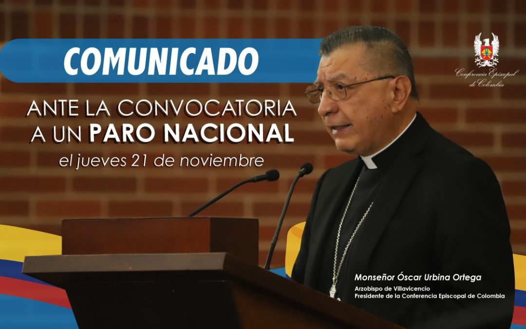 Comunicado ante convocatoria a paro nacional