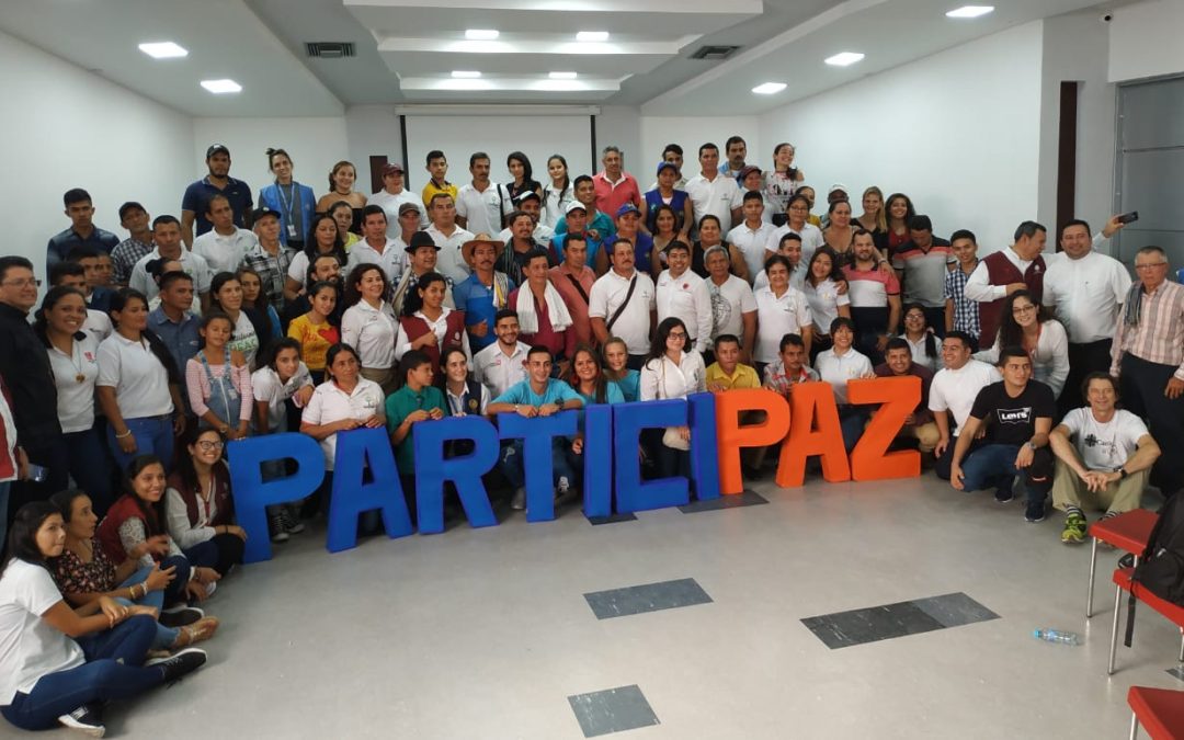 Con evento de cierre en Tibú finaliza la segunda fase del proyecto Participaz