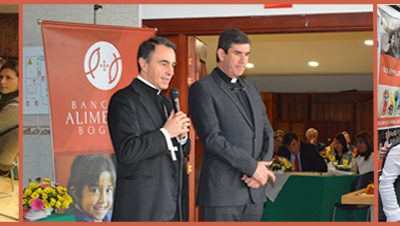 Nuncio apostólico y representantes de la academia se unen a celebración del Banco de Alimentos de Bogotá en sus 15 años