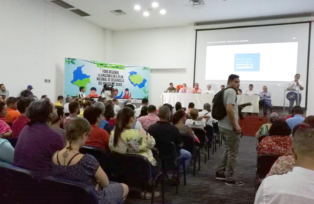 Comunidades amazónicas participan del Plan Nacional de Desarrollo 