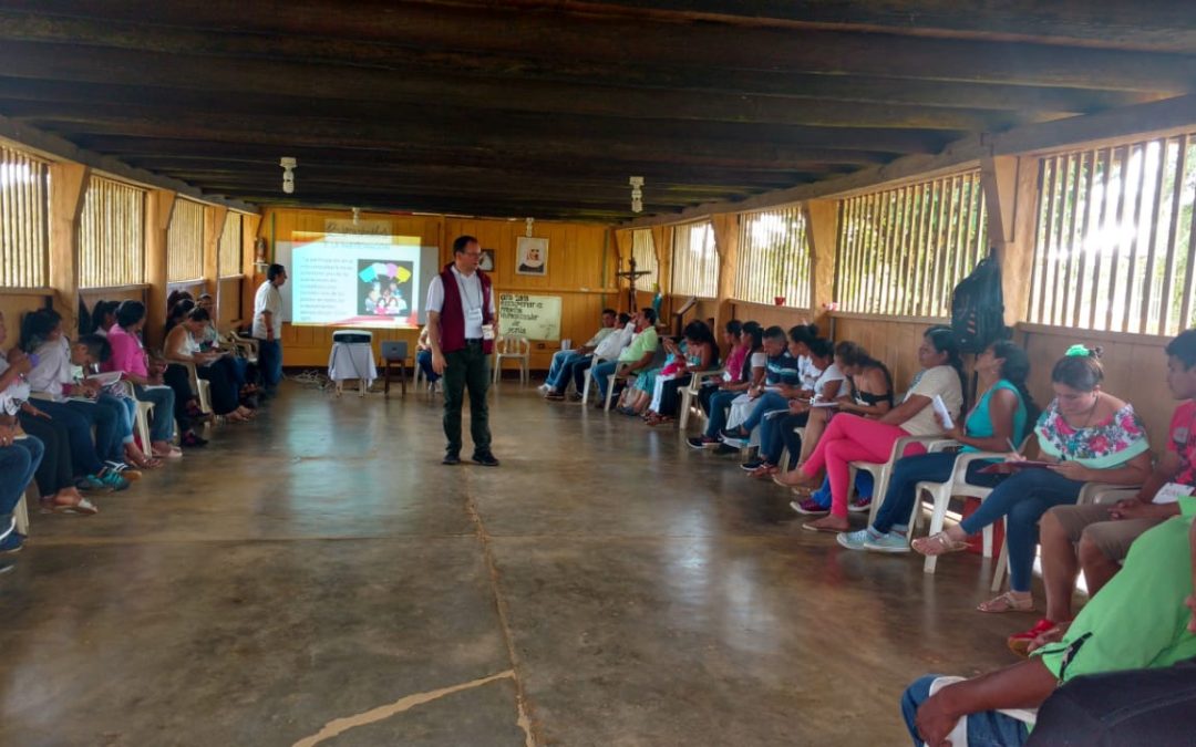 Comunidades en Mitú participan de escuela de formación en incidencia y trasformación social