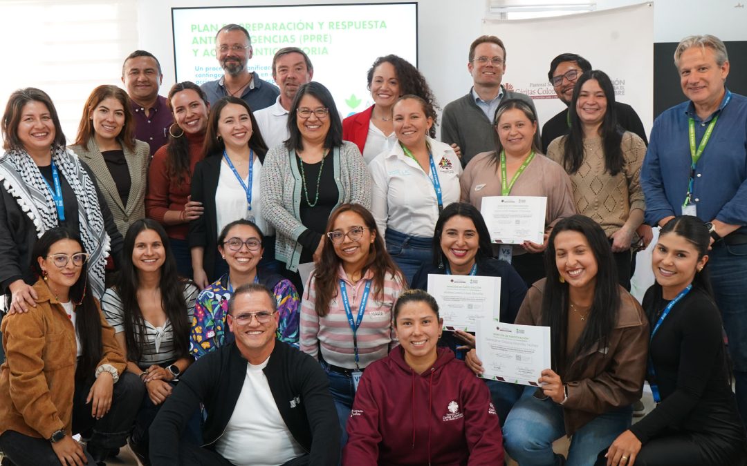 Acción Contra el Hambre certifica a 64 agentes pastorales en respuesta a emergencias
